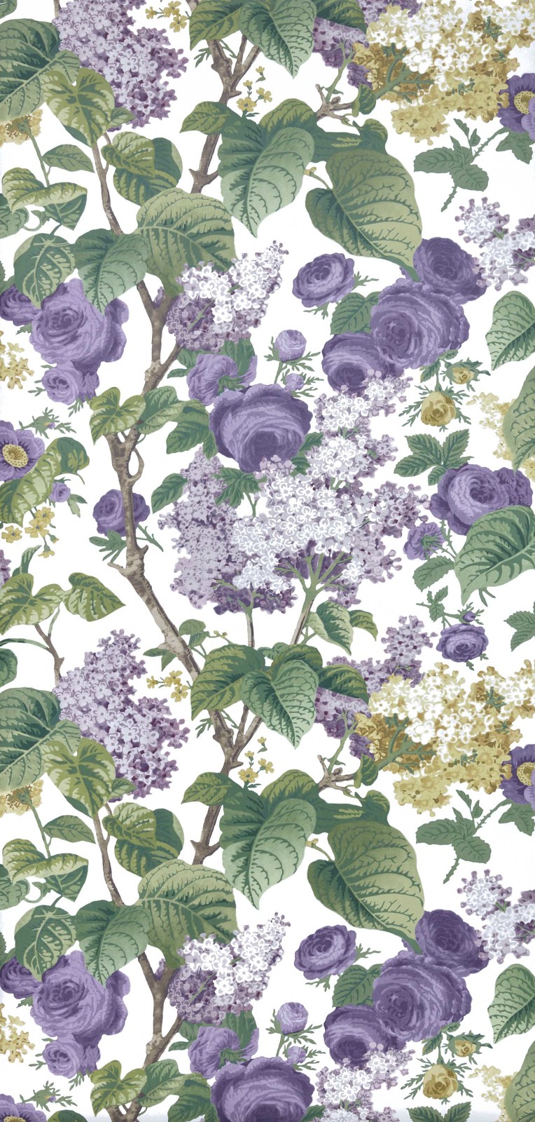 Floribunda Lavender Dream 2311-168-01 - Floribunda - V&A Decorative Papers  - 1838 Wallcoverings - Valmistajittain - TAPETIT - Verkkokauppa -  