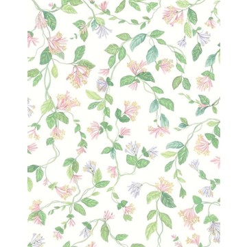 Flora 124/3015 - Blush, Sage &amp; Mulberry