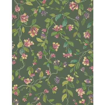 Flora 124/3019 - Fuchsia &amp; Racing Green