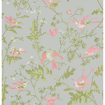 Hummingbirds 124/1003 - Rose, Olive &amp; Grey