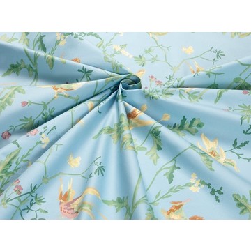 Hummingbirds Cotton Cornflower F125/3011