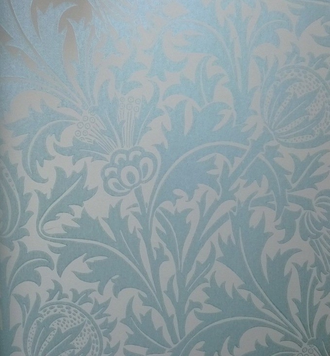 Thistle Eggshell/Ivory 210481 - Wallpaper Compendium II - William Morris -  PERINNETAPETIT (PAPERI) - Verkkokauppa 